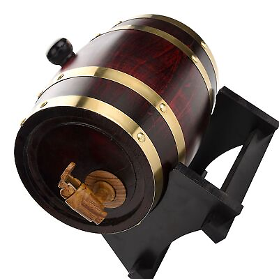 #ad Vintage Wood Oak Timber Wine Barrel For Beer Whiskey Rum $56.06