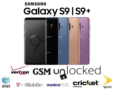 Samsung Galaxy S9 S9 Plus 64GB 128GB 256GB Unlocked Verizon T Mobile ATamp;T $209.95
