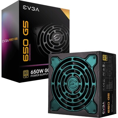 #ad #ad EVGA SuperNOVA 650 G5 80 PLUS GOLD 650W Fully Modular Power Supply $122.03