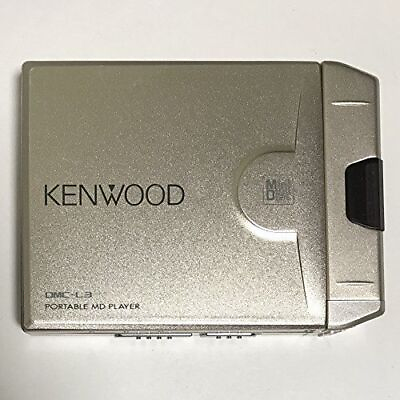 #ad Kenwood DMC L3 Portable MD Player Gold Walkman Audio Operation Confirmed $221.34