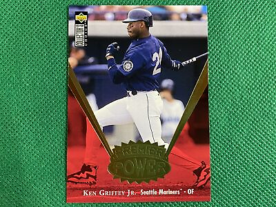 1997 Collector#x27;s Choice Premier Power Gold #PP3 Ken Griffey Jr. Seattle Mariners $33.33