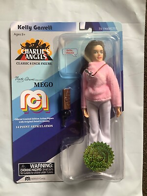 #ad Mego Charlie’s Angels Kelly Garrett 8” Action Figure New Sealed 2018 $12.99