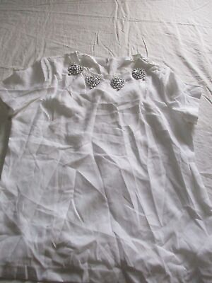 #ad Womens white blouse $20.96