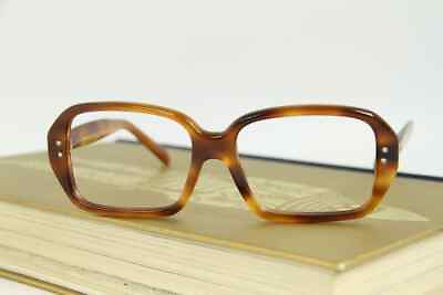 #ad Vintage Vuarnet 435 Tortoise Shell Brown Optical Eyeglasses Handmade in France $79.20