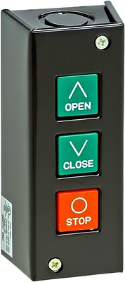 #ad 3 Button Open Close Stop Access Control Station Commercial Garage Door Wall Nema $14.95