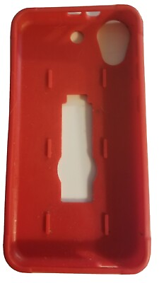 #ad Red Phone Case. Rubber. Kickstand. $4.96