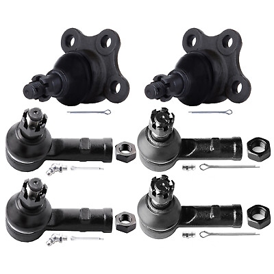 #ad 6pcs For 1996 1999 Isuzu Acura SLX Front Inner Outer Tie Rods Upper Ball Joint $47.49