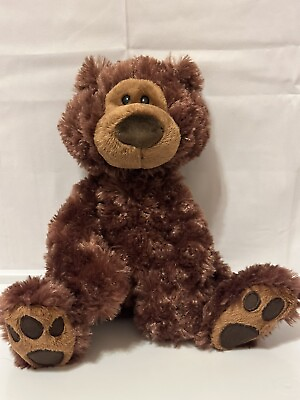 #ad Gund Philbin Brown Bear Plush 13quot; Stuffed Animal toy $14.99
