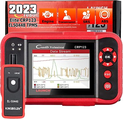 #ad LAUNCH X431 OBD2 Scanner Code Reader Car Diagnostic Scan Tool ABS SRS AT Engine $109.00