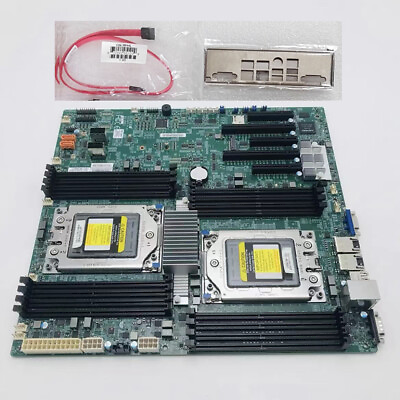 Supermicro H11DSI dual socket motherboard AMD EPYC server motherboard REV2.0 $288.00