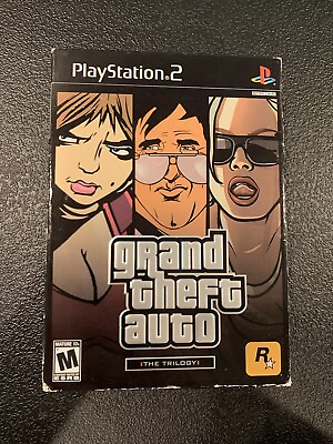 #ad #ad ”Grand Theft Auto: The Trilogy” 2006 PS2 $29.99