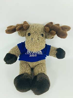 #ad The Outdoor Channel 2002 Moose Plush Its All Greek To Me Removable Shirt Toy $12.99
