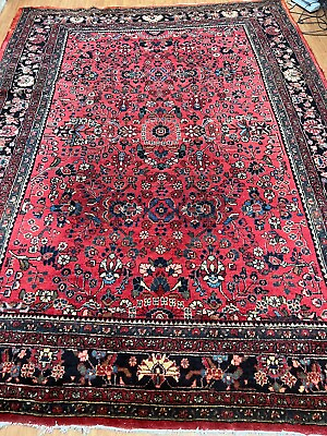 #ad 8#x27;10quot; x 12#x27; Antique Turkish Oriental Rug 1920s Hand Made 100% Wool $1198.40