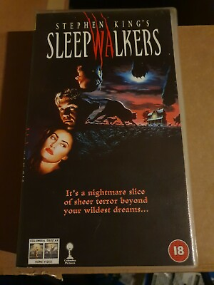 #ad Sleepwalkers Stephen King VHS Video Retro Supplied by Gaming Squad GBP 8.99