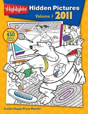 #ad Highlights Hidden Pictures 2011 #1 Paperback By Highlights for Children GOOD $13.28