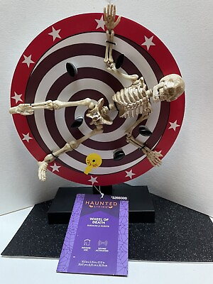 #ad Halloween Wheel of Death Party Game Spin The Wheel NWT $29.99