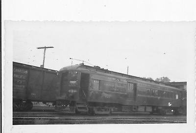 #ad 1939 Grand River Railway Ontario Canada Trolley #864 Photo $3.99