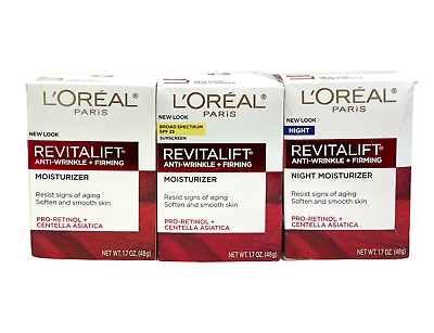 #ad L#x27;Oreal Revitalift Anti Wrinkle Firming 1.7oz. 48g New; You Pick $14.95