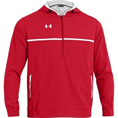 #ad Under Armour Men#x27;s Red Win It CGI Hood 1246154 New with Tags Medium $40.00