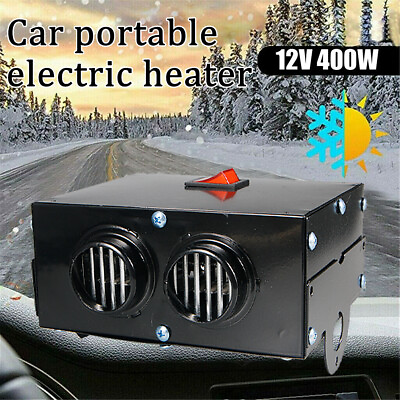 #ad 400W Electric Car Heater 12V Heating Fan Defogger Defroster Demister Portable US $26.14
