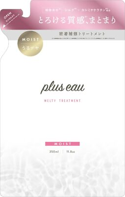 #ad plus eau Puryu Melty Treatment Refill 350ml for manageable hair Refill Single It $27.43