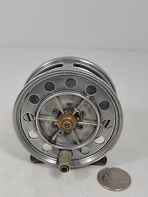 #ad Allcocks c.1920#x27;s 3quot; Aerial Reel Model Perfect #8925 WD Rare only few seen LTD $1595.00