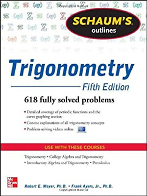 #ad Trigonometry : 618 Fully Solved Problems Frank Jr. Moyer Rober $8.36