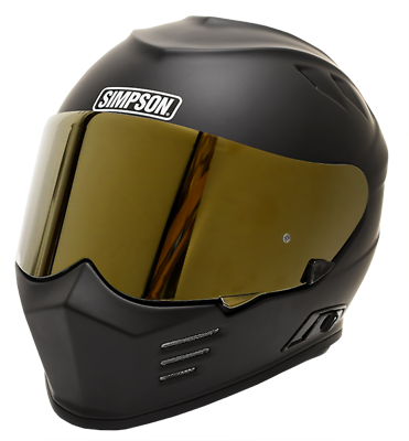 #ad Simpson Racing 89204MBC Outlaw Bandit Mirror Helmet Shield Medium Large XL XXL $77.20