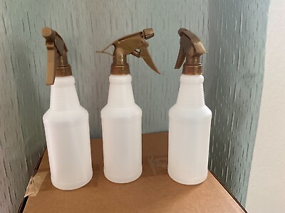 #ad Plastic Spray Bottles with Triggers 16 oz Empty 3 Pack $9.50