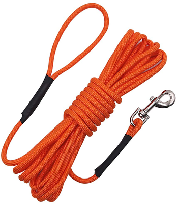 #ad Dog Check Cord 20Ft 6M Floatable Long Dog Training Rope With Handle F $13.44