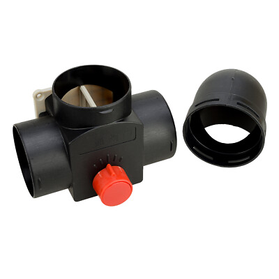 #ad Car 75mm Pipe Ducting Warm Air Outlet Vent Hose Clip Diesel Heater T Branch $22.49