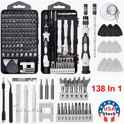 #ad Precision Screwdriver Set Mini 138 in1 Multi function TORX Magnetic Repair Tool $24.95