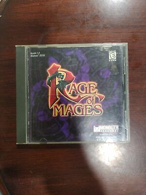 Rage of Mages Video Game PC Version 1.0 Microsoft Windows 95 98 1998 Rated E $5.00