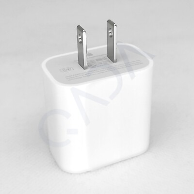 #ad #ad OEM Apple 20W USB C Wall Charger Power Adapter in Bulk for iPad iPhone 14 13 12 $13.99