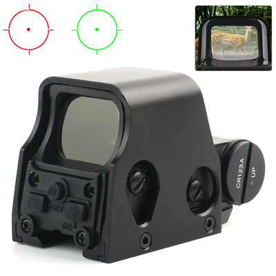 #ad Red Green Dot Reflex Sight Scope Tactical Holographic Optic 20mm Rail 553 Series $35.89