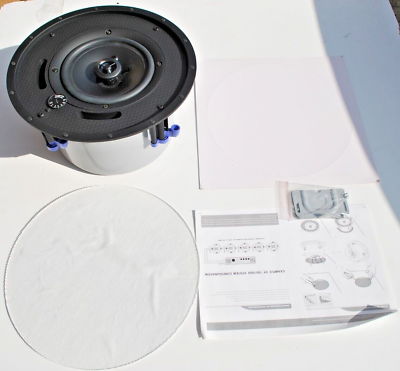 #ad Frameless In Ceiling RECESSED Speaker 6.5quot; 50 WATTS 8 OHMS SD INDCL 6.5 NEW $29.99