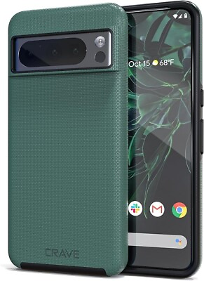 #ad Crave Dual Guard for Google Pixel 8 Pro Case Shockproof Protection Dual Layer $0.99