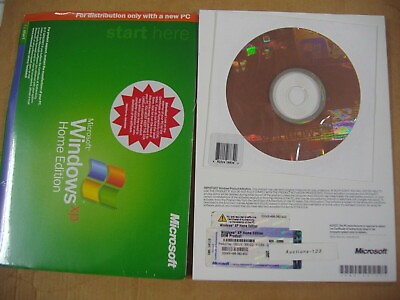 #ad MICROSOFT WINDOWS XP HOME FULL ENGLISH OPERATING SYSTEM OS MS WIN =NEW SEALED= $89.99