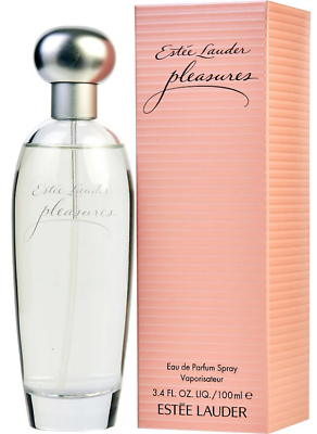 #ad Pleasures by Estee Lauder perfume for women EDP 3.3 3.4 oz New in Box $34.58