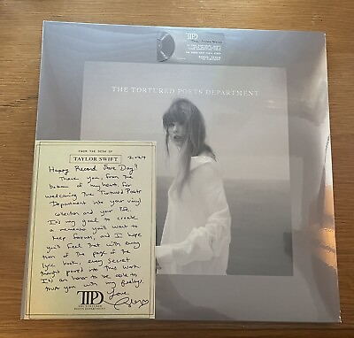 #ad Taylor Swift The Tortured Poets Department The Albatross With Signed RSD Note $140.00