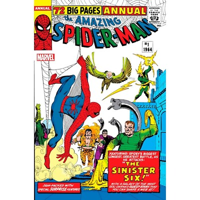 #ad Amazing Spider Man Annual #1 Facsimile Edition $9.99