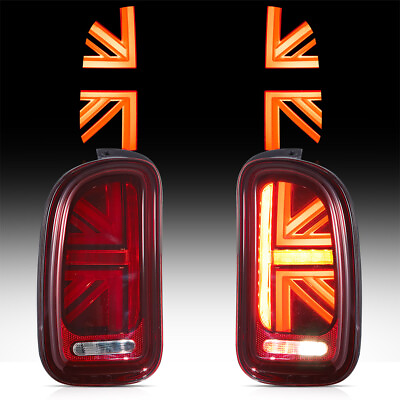 #ad VLAND Tail Lights Red LED For BMW MINI Cooper Clubman R55 2007 2013 Rear Lamp $170.99