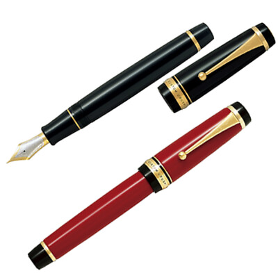 #ad Pilot Namiki Custom Urushi FKV 88SR 18K Fountain Pen Black Red FedEx $756.00