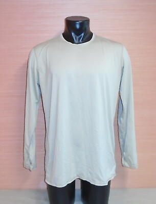 #ad USGI Desert Tan Light Silk Weight L1 Cold Weather Polartec Undershirt All Sizes $12.99