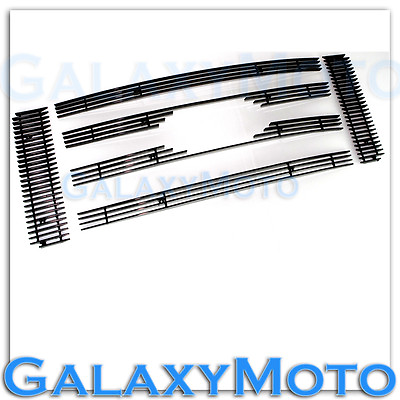 #ad 09 12 Ford F150 XLXLTSXT Aluminum Glossy Black 6pcs Billet Grille Overlay $129.50