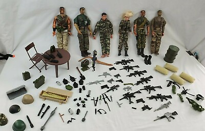 #ad Military 12quot; Action Figures amp; Many Accessories Lanard Toys amp; ES Toys Pose able $54.21
