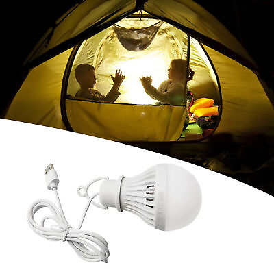 #ad Mini Light Bulb Energy saving Wide Application Usb powered Led Reading Lamp $7.44