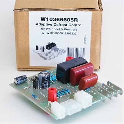 Refrigerator Adaptive Defrost Control Board for Whirlpool Kenmore WPW10366605 $38.35