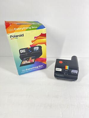 #ad Polaroid Go Everything Box Black Camera Only EXCELLENT open box used $53.10