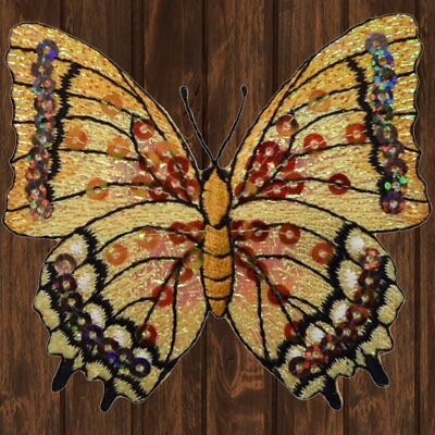 #ad Butterfly Embroidered Patch — Iron On $8.05